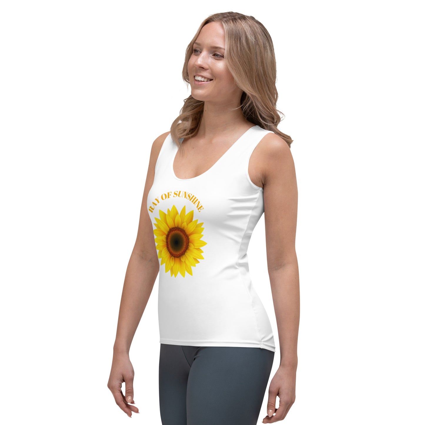 Sublimation Cut & Sew Tank Top - Ray of Sunshine