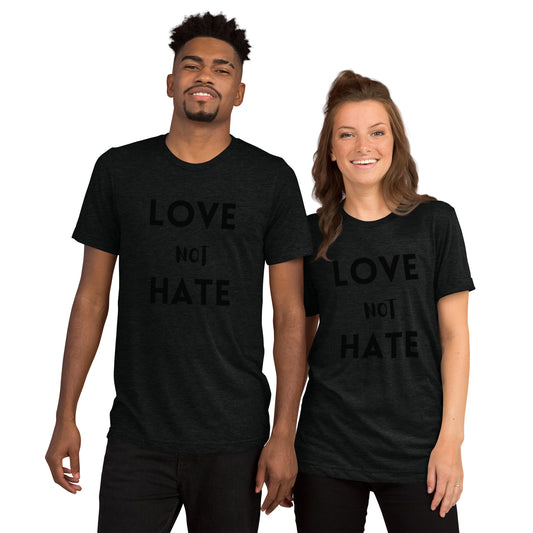 Short sleeve t-shirt - Love Not Hate